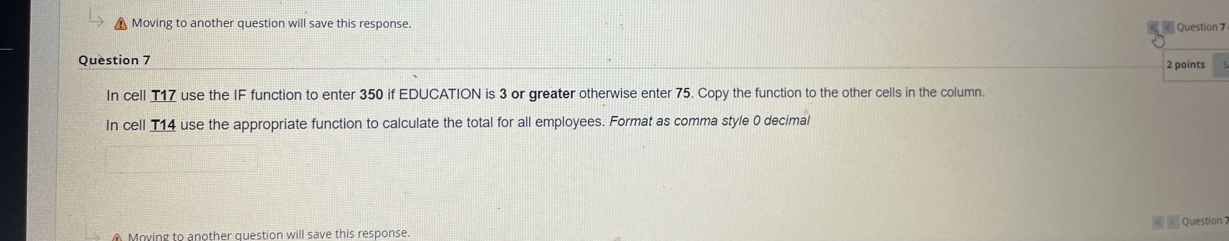 Monthly Salary to calculate the Monthly Deduction. Copy the function down to