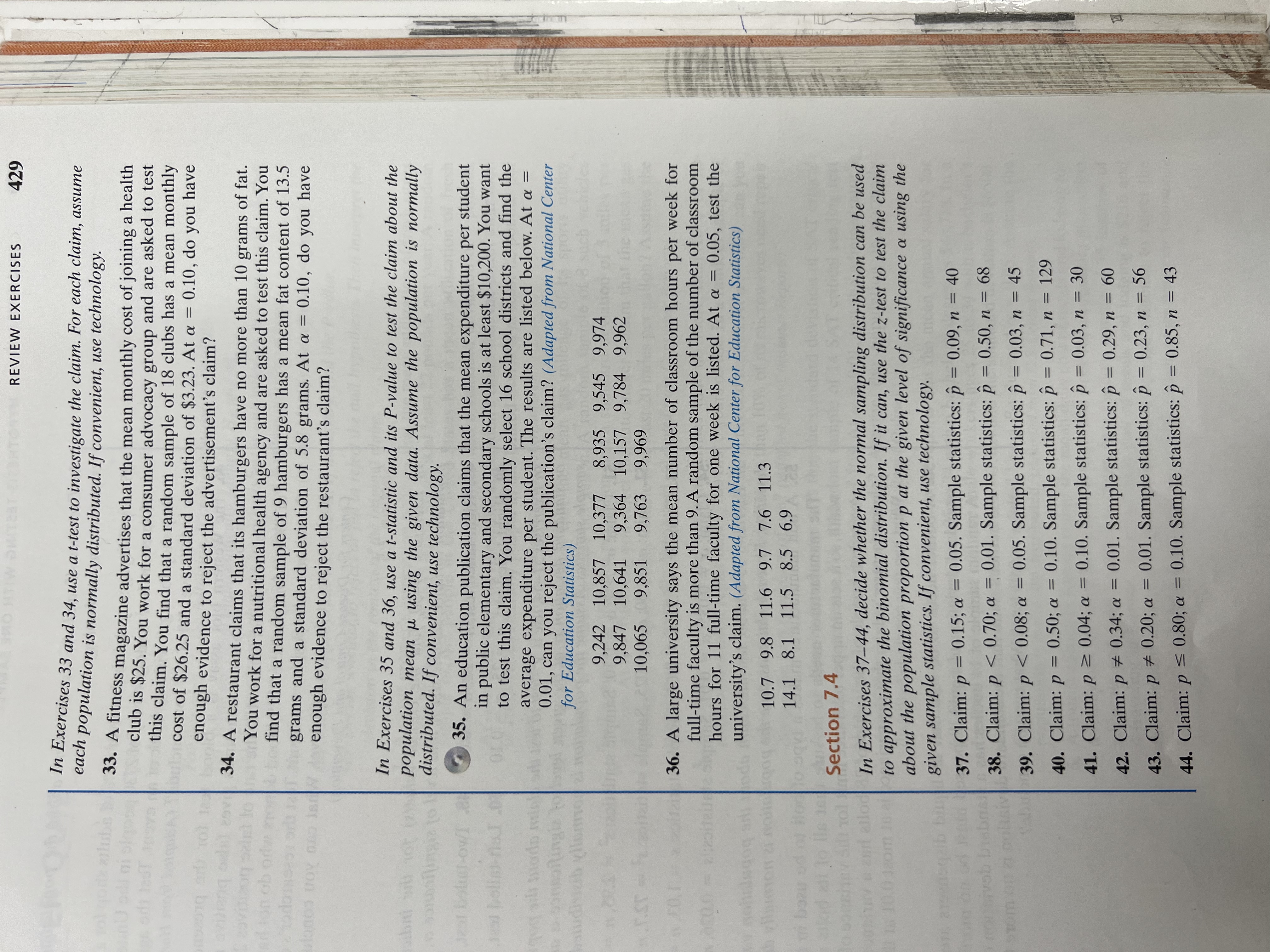 your decision for a = 0.01 levels of significance. If convenient, use