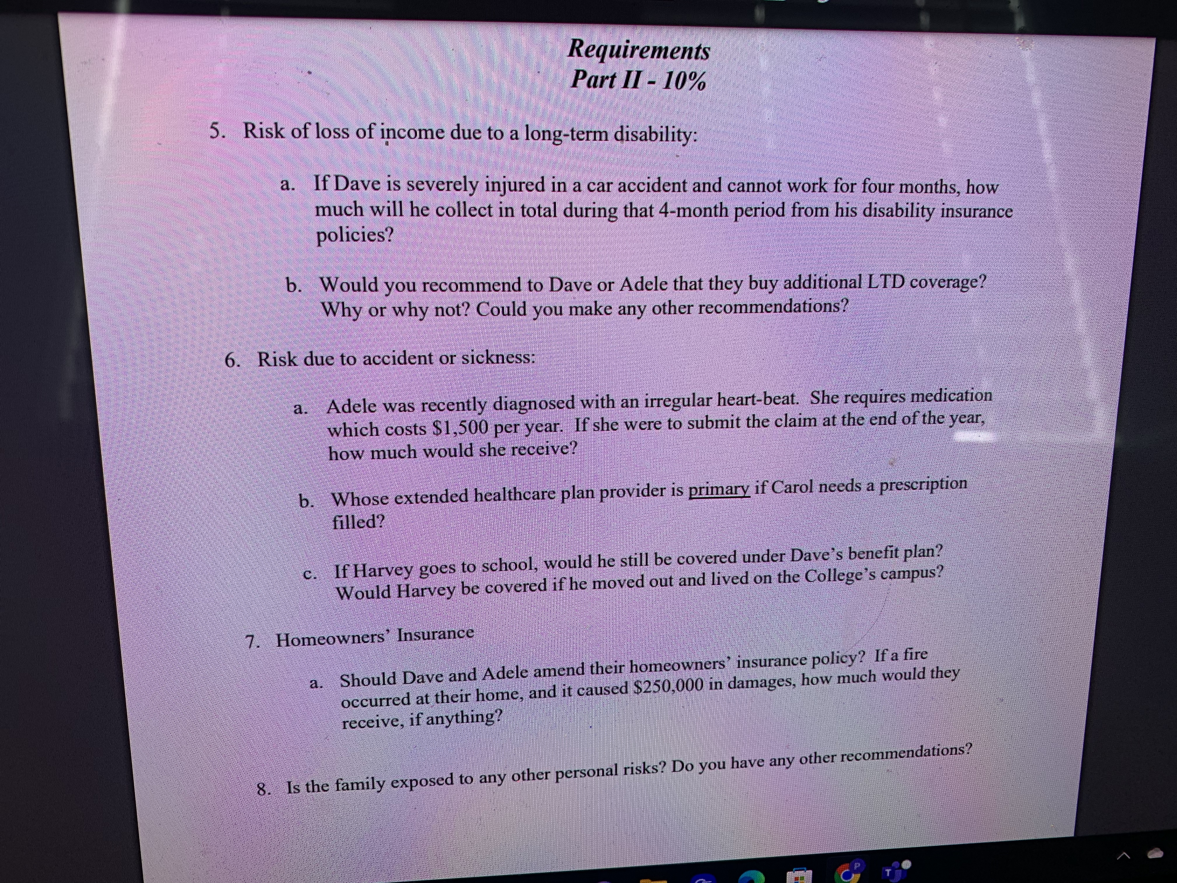 1. A maximum one-page, cover letter/executive summary, in business format that: a.