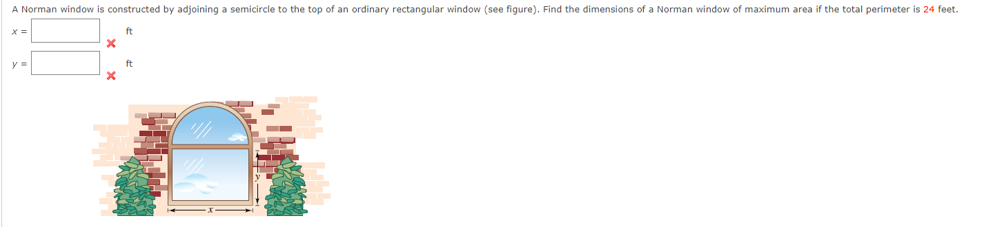 A Norman window is constructed by adjoining a semicircle to the top