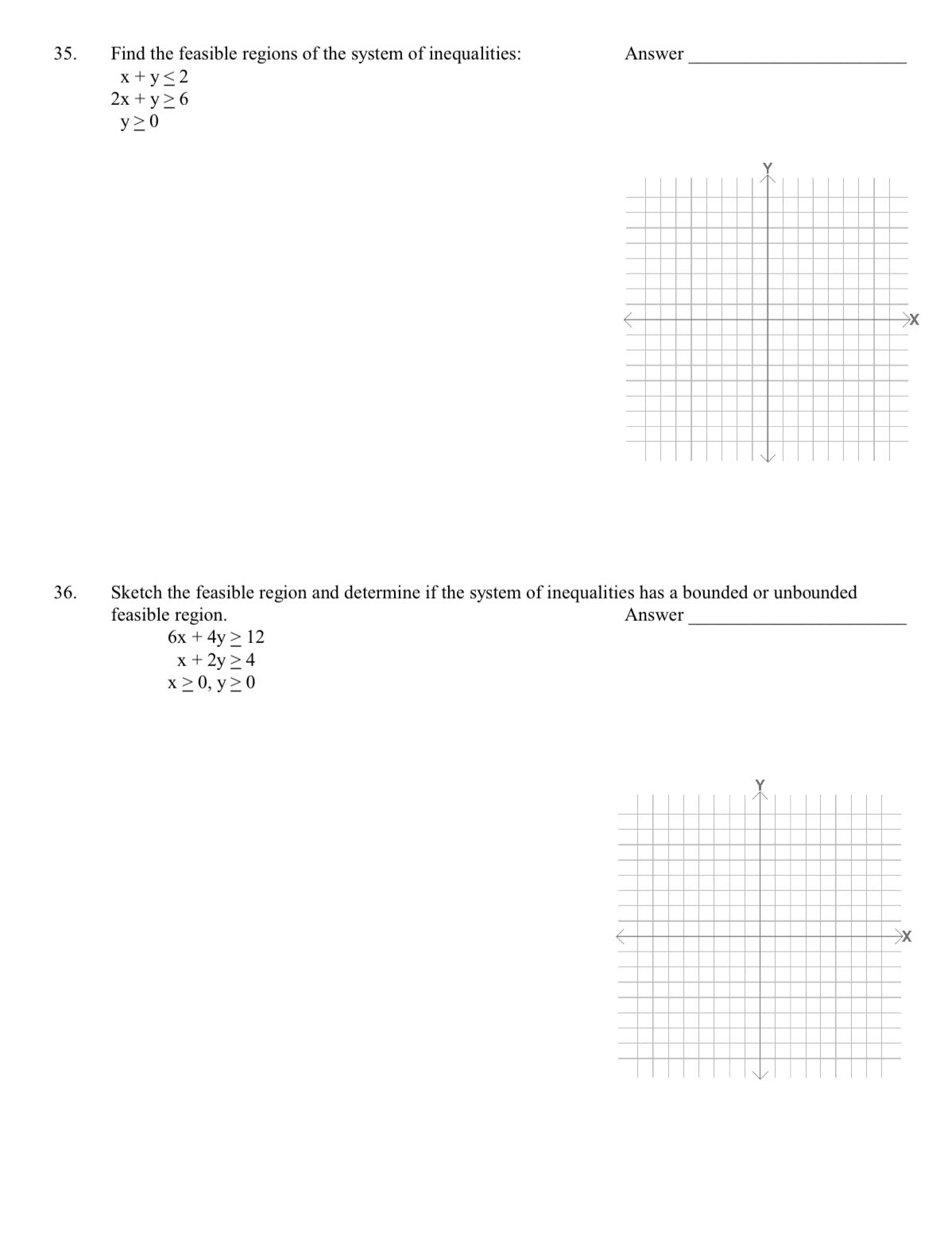 matrix: 2x + 3y = 5 x-2y=-1 Answer 28. A student club