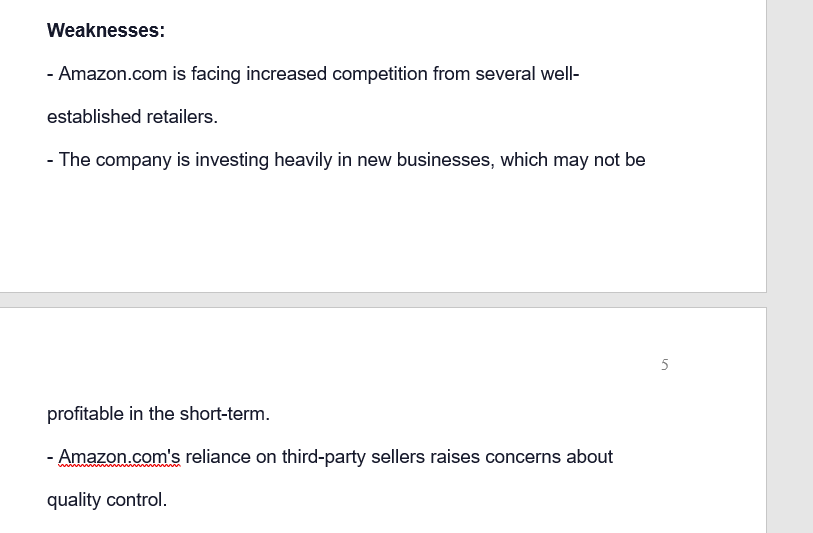 Apple, and Facebook. Amazon was founded by Jeff Bezos in Bellevue, Washington,