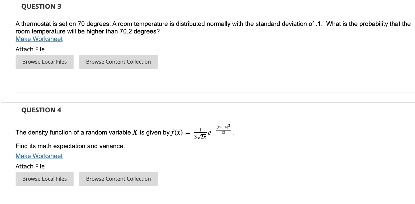 given by its density function f(x), such that f(x) = 0, if