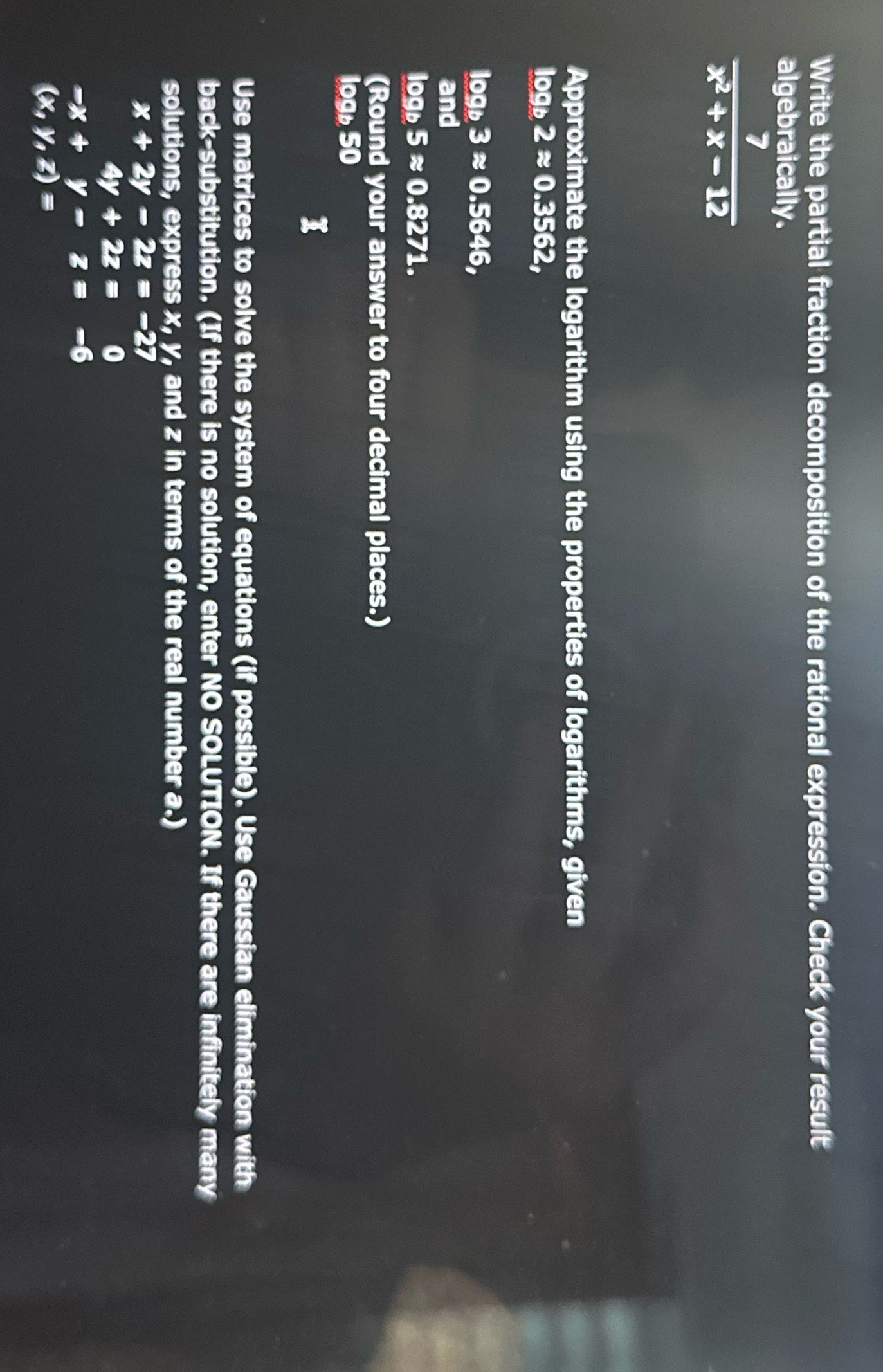 Write the partial fraction decomposition of the rational expression. Check your result