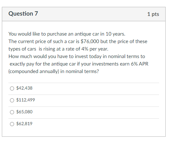 Question 16 1 pts You plan to study abroad in France in