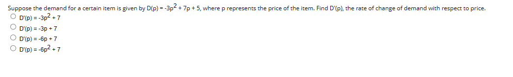 = 400 P'(x) = -0.0009x + 0.048x + 300 A spherical balloon