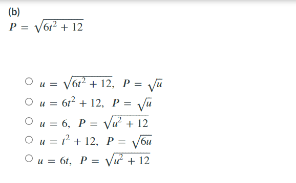 6 6 4 4 1 1 i = (a) f(g(1)) = (b)