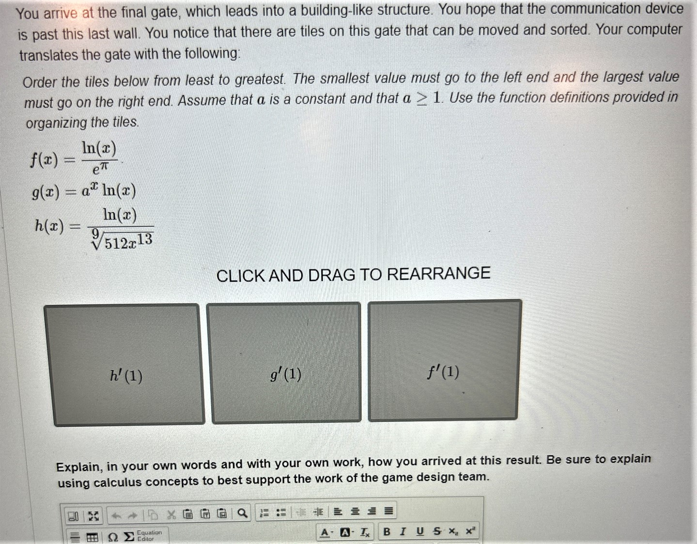 You arrive at the final gate, which leads into a building-like structure.