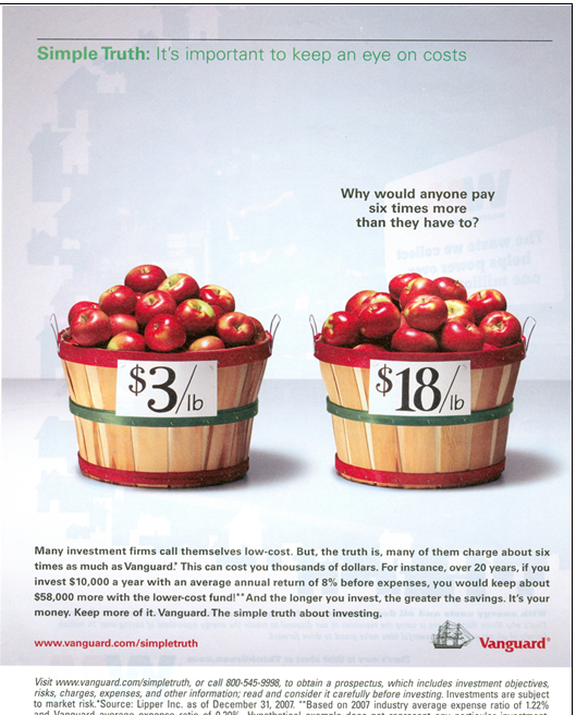 Simple Truth: It's important to keep an eye on costs Why would