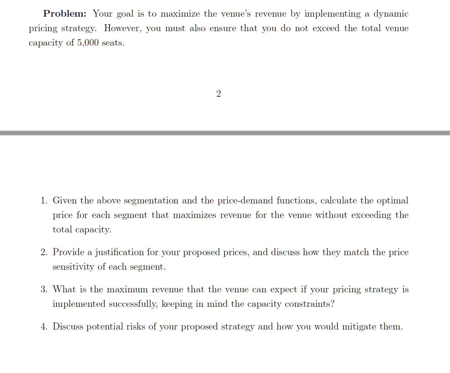 a popular concert venue. The venue has a capacity of 5,000 people.