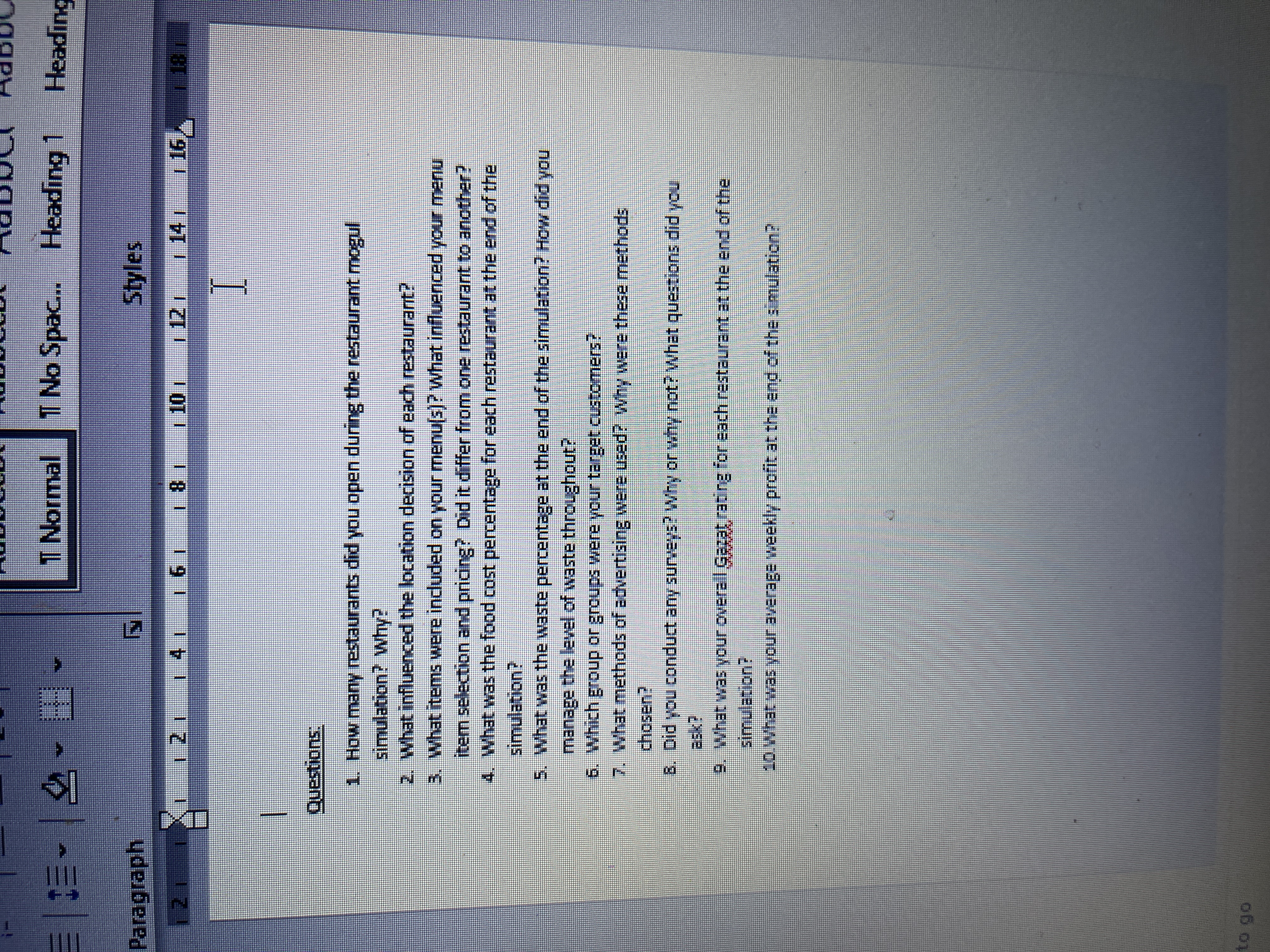 profit for the last week was $10,085. Your goal is $15,000. X