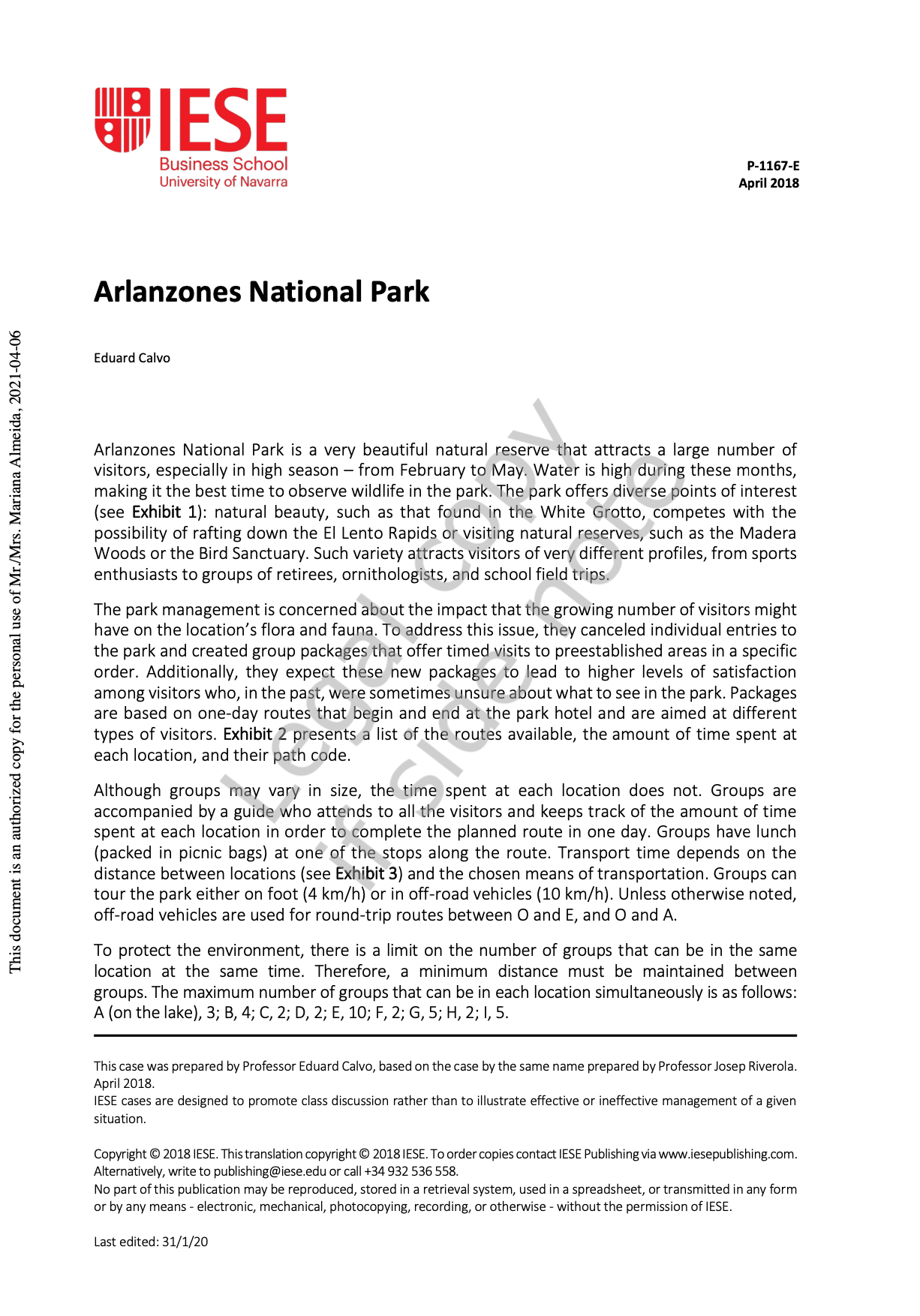 This document is an authorized copy for the personal use of Mr./Mrs.