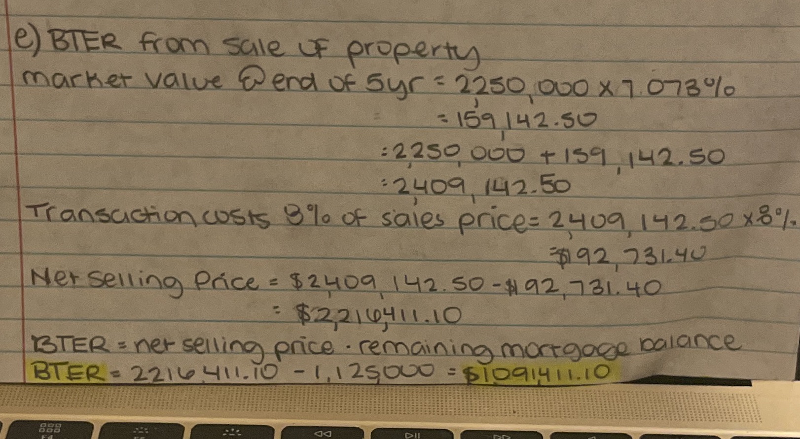 ATER (from reversion). We can assume: 1) 2) 3) 4) 5) Eighty