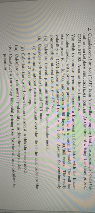 A(1) = 55, S(0) = 100, and 140, with probability p =
