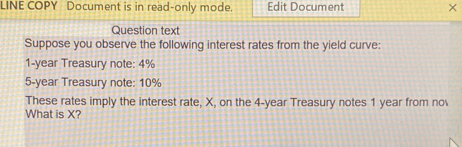LINE COPY Document is in read-only mode. Edit Document Question text Suppose