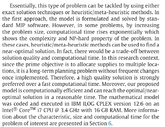 Essentially, this type of problem can be tackled by using either exact