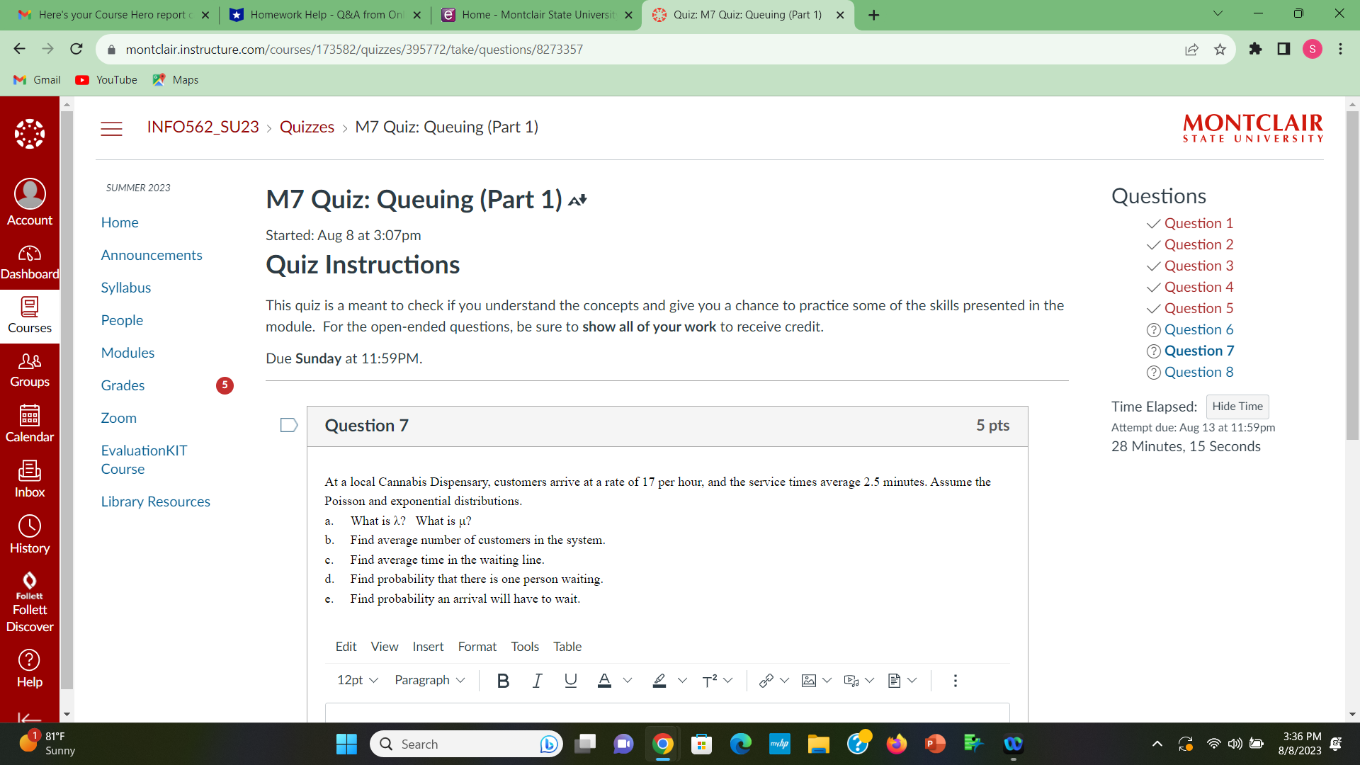 Here's your Course Hero report c. X Homework Help - Q&A from
