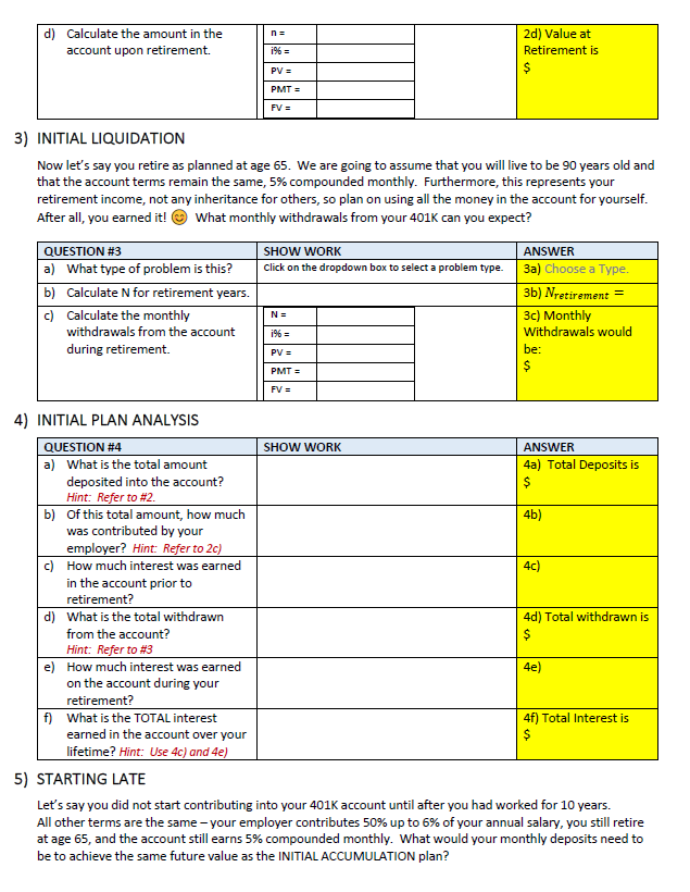 activity, we will assess your understanding of Savings Annuities, Sinking Funds, Payout