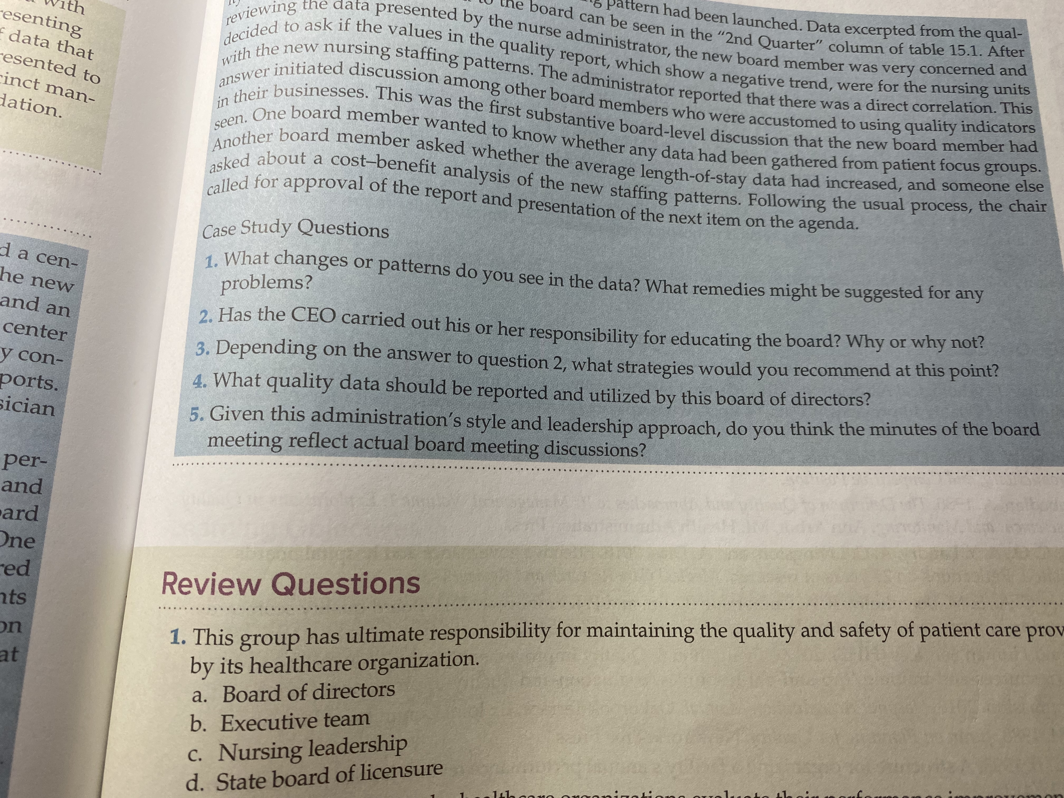 resenting f data that resented to cinct man- dation. d a cen-