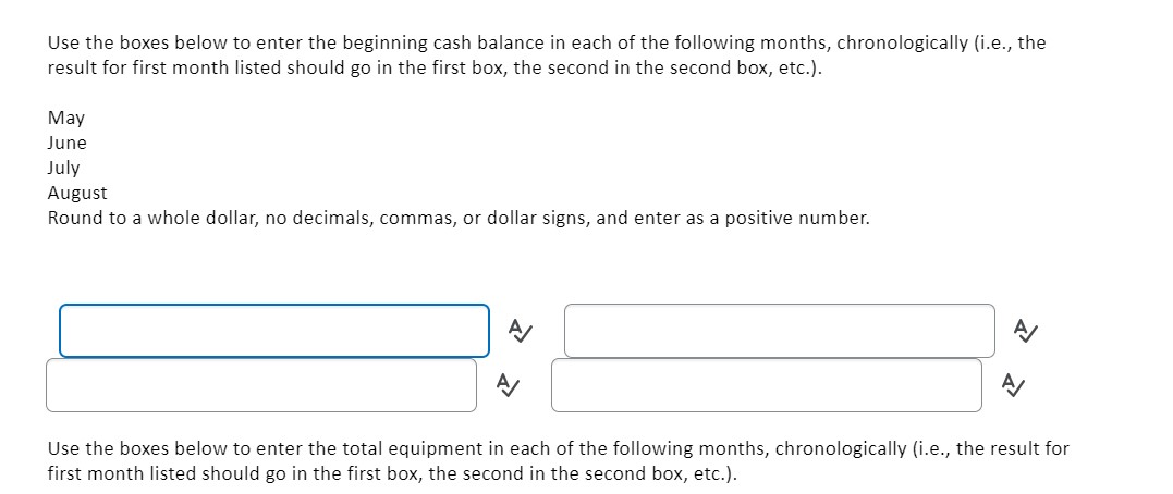 start his own landscaping business and hopes to maintain a minimum cash
