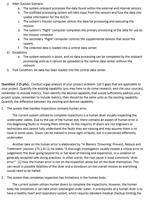 that would represent your system operations and use the template to describe