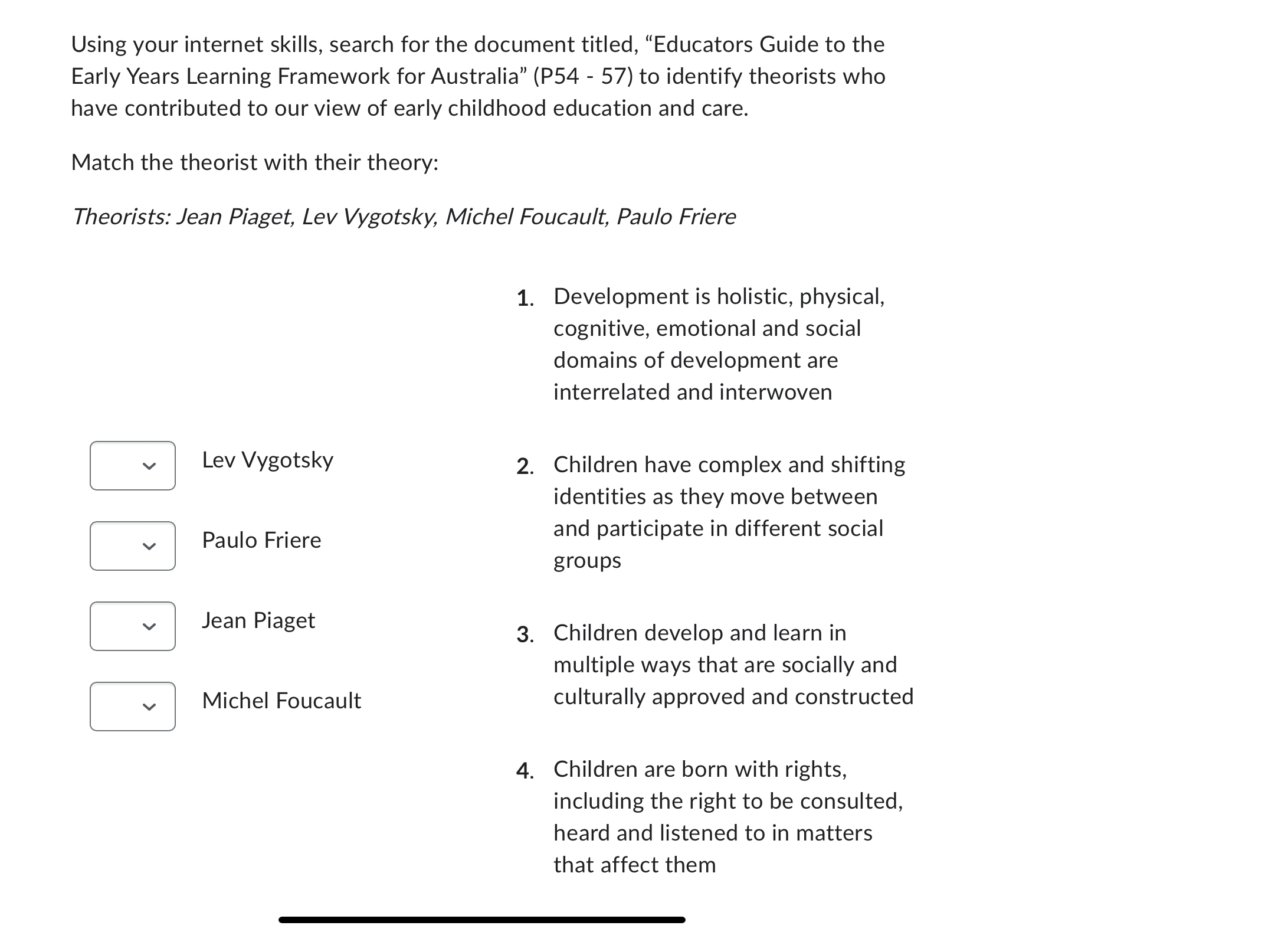 Using your internet skills, search for the document titled, Educators Guide to