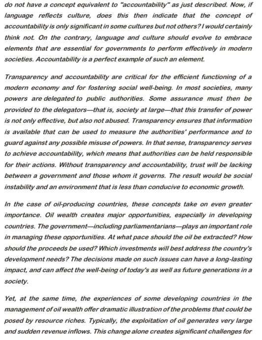 there should also be fairness in the treatment of all stakeholders including