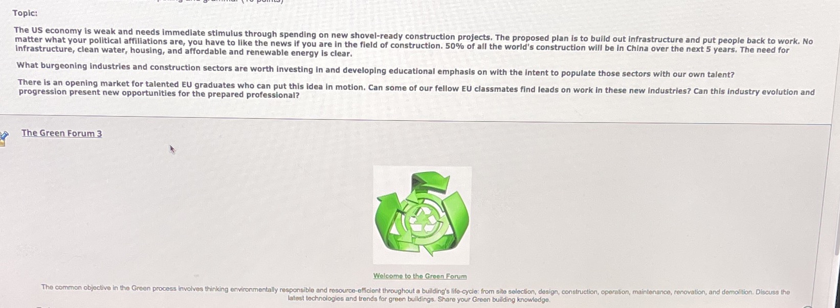 Topic: The US economy is weak and needs immediate stimulus through spending