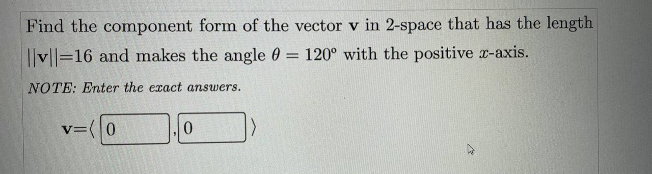 - i + 5j. u = (b) Oppositely directed to 15i -