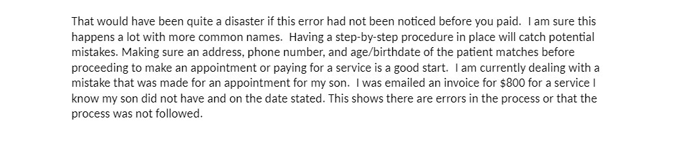 That would have been quite a disaster if this error had not
