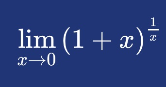 18 lim (1+x) x0