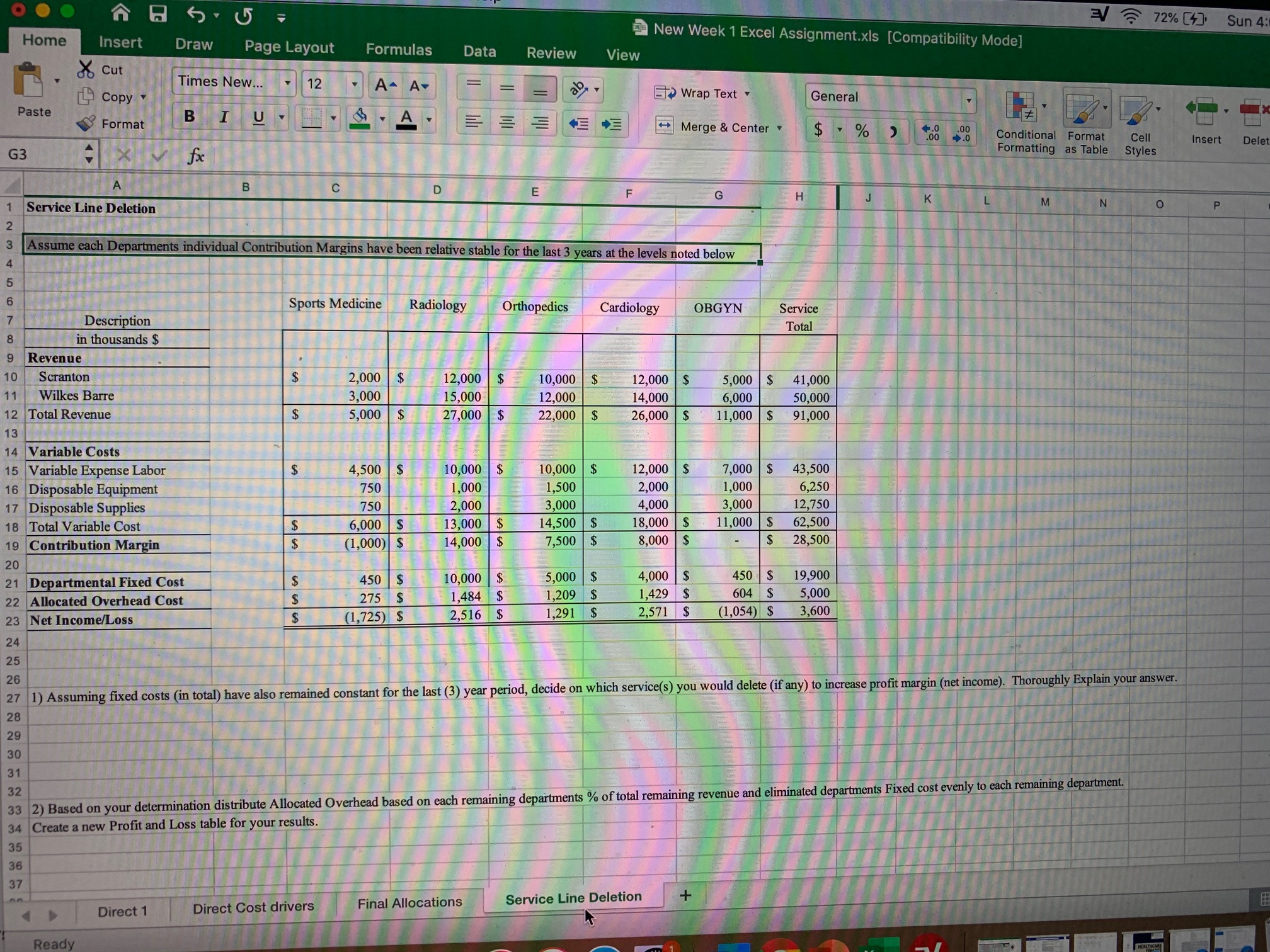 514 Home Insert Draw Page Layout Formulas Data New Week 1 Excel