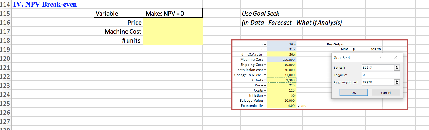 The machinery's invoice price would be approximately $200,000; another $10,000 in shipping