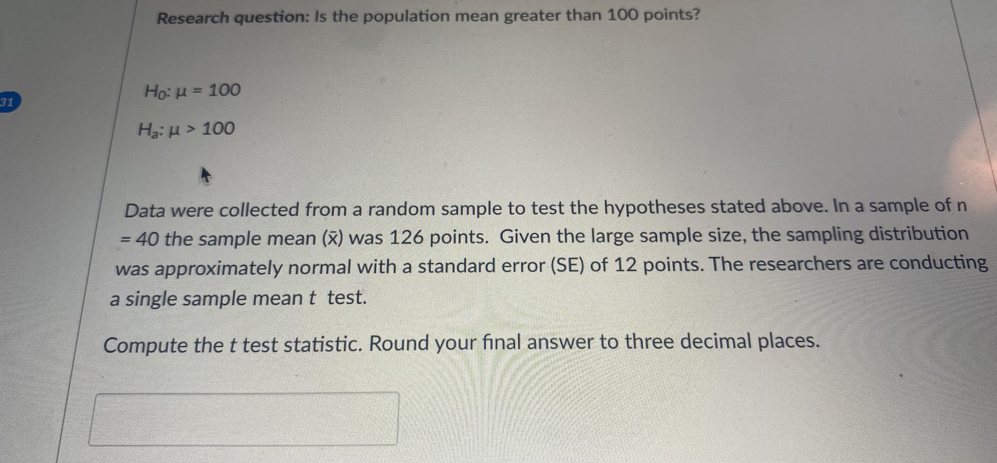 collected from a large sample to test the hypotheses above. A sample