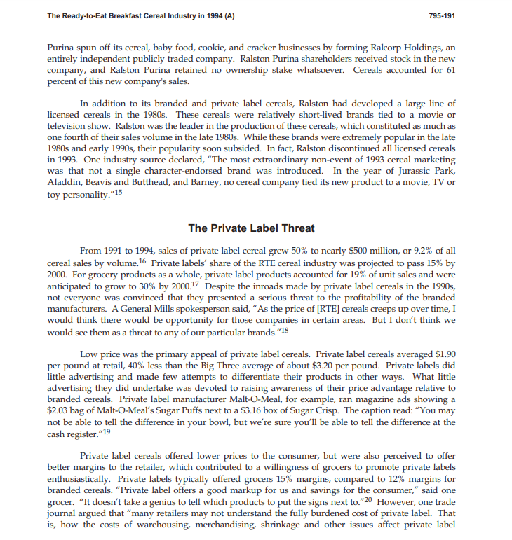 manufacuting Big Three Average Private Label private label calculations $ SS ess