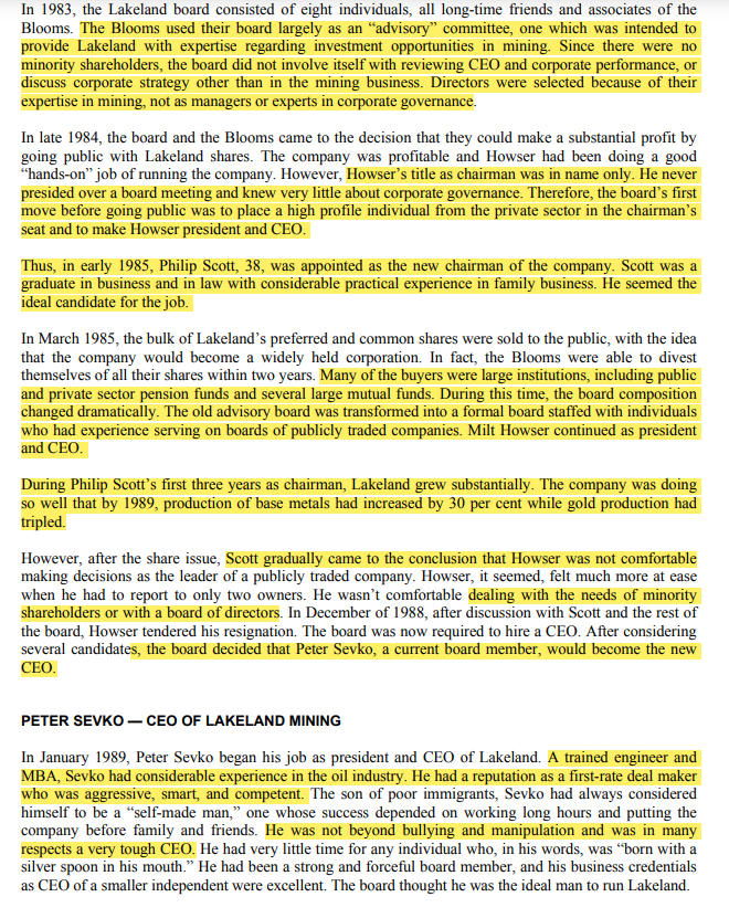 of David S.R. Leighton solely to provide material for class discussion. The