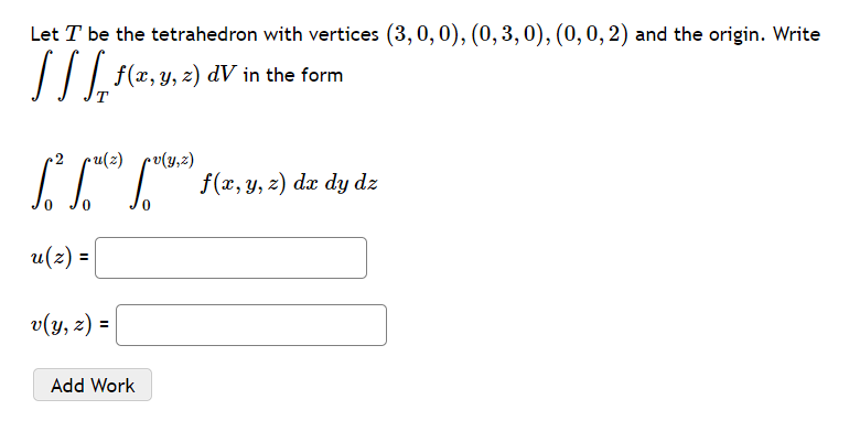 is the solid bounded by the parabolic cylinder z = x and