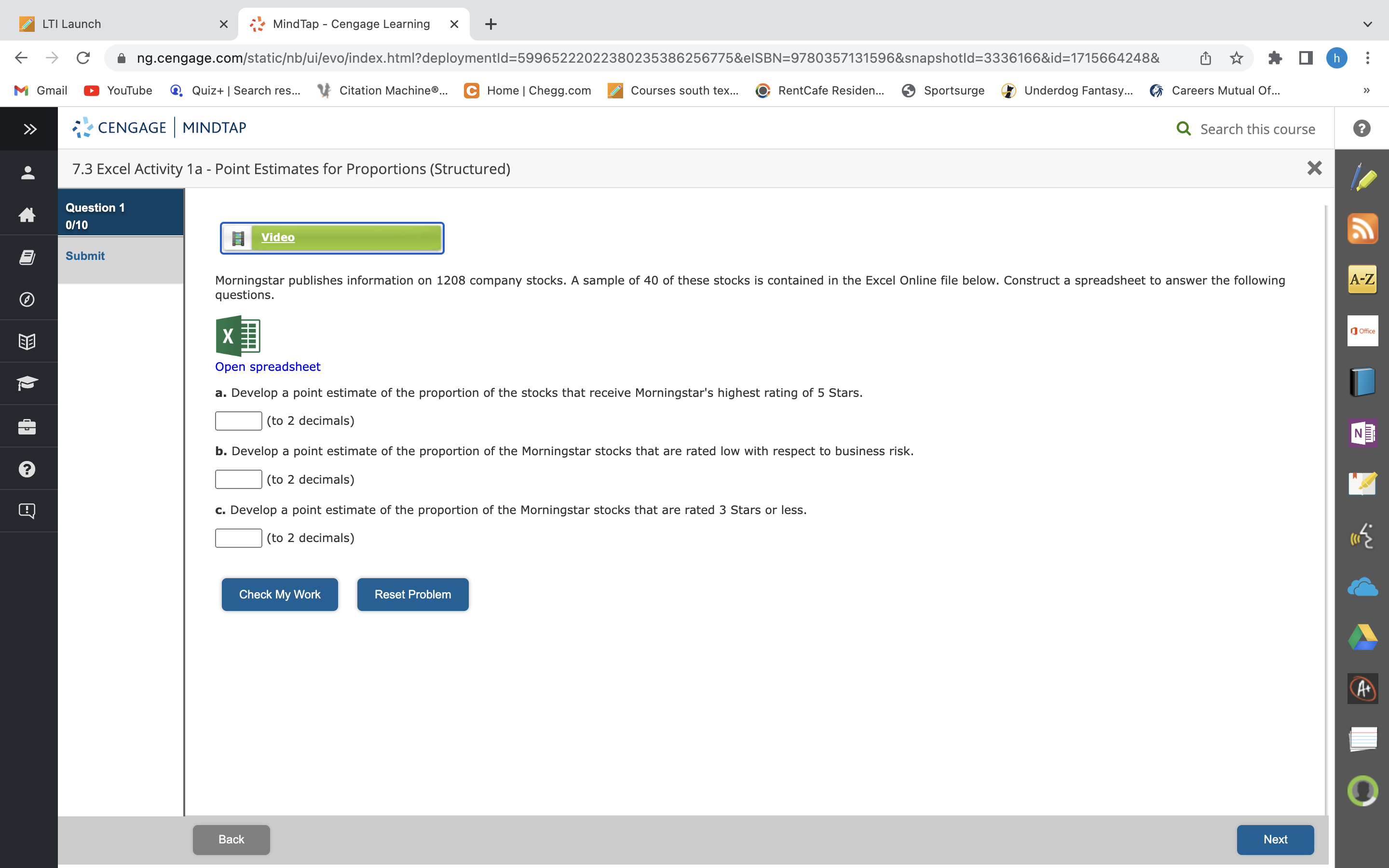 Home | Chegg.com Courses south tex... RentCafe Residen... Sportsurge Underdog Fantasy... Careers