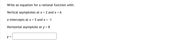 are shown below. On the graph below draw the Horizontal Asymptote and