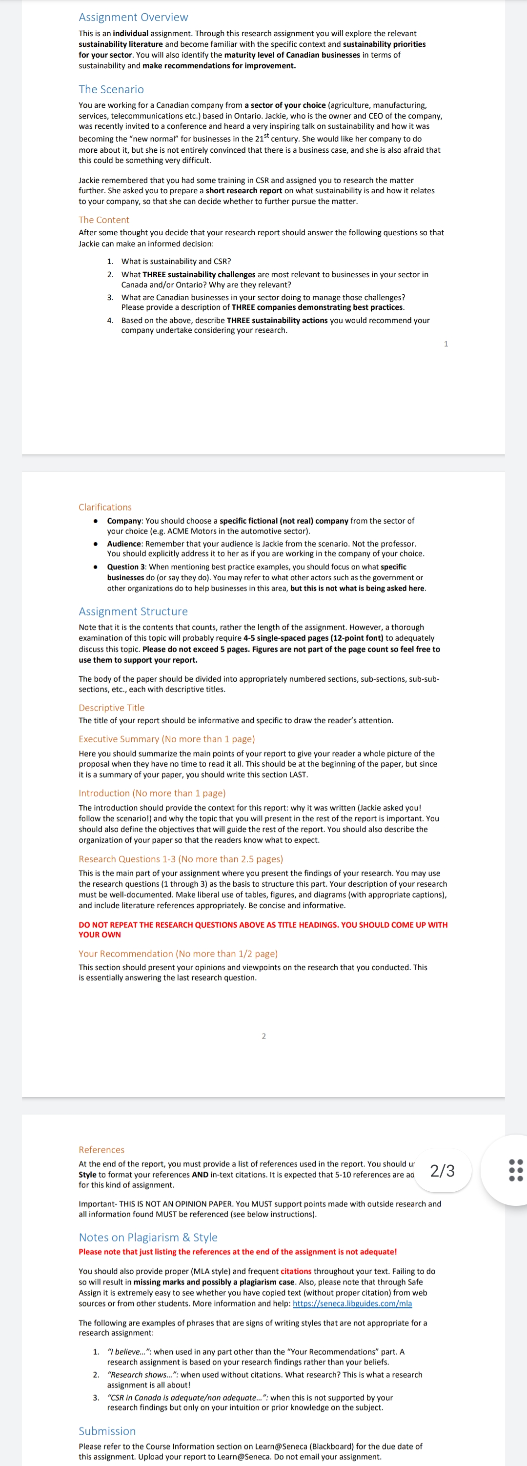 Assignment Overview This is an individual assignment. Through this research assignment you