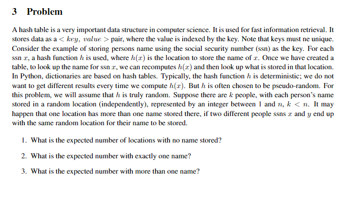 he returns, he is equally likely to go to either the front