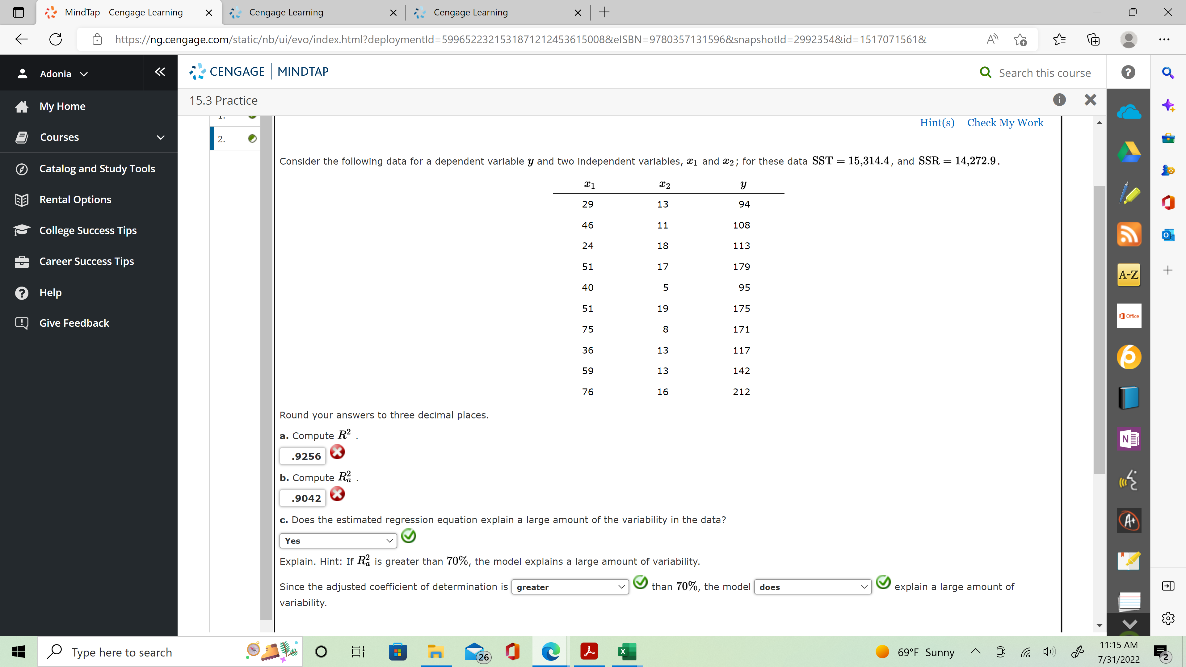 C MindTap - Cengage Learning Cengage Learning Cengage Learning Adonia My Home