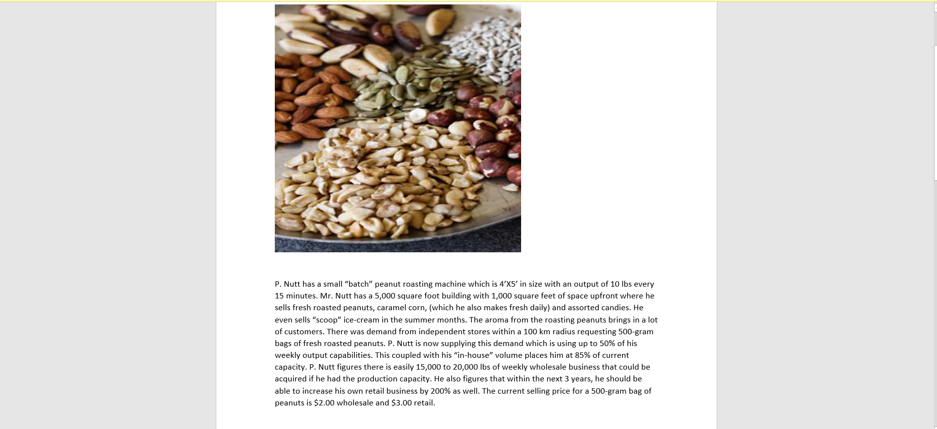 there is a new "continuous" peanut roasting machine available for $150,000.00. The