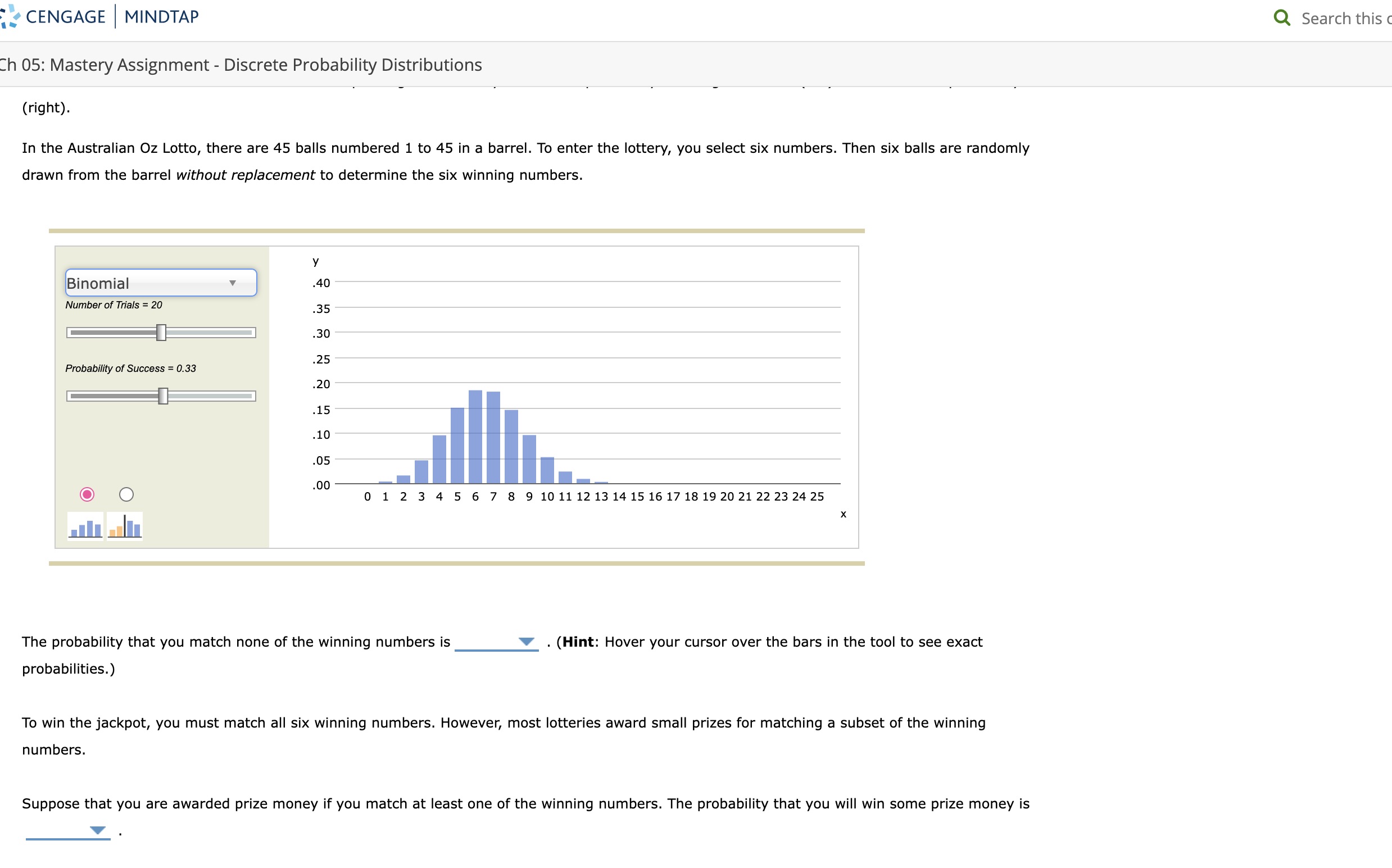 you are awarded prize money if you match at least one of
