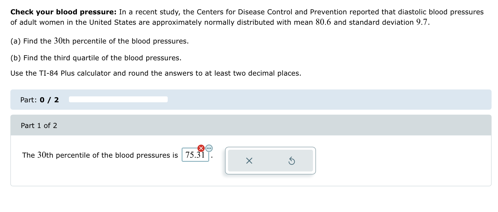 curve that lies between the following z-values. Round the answers to at