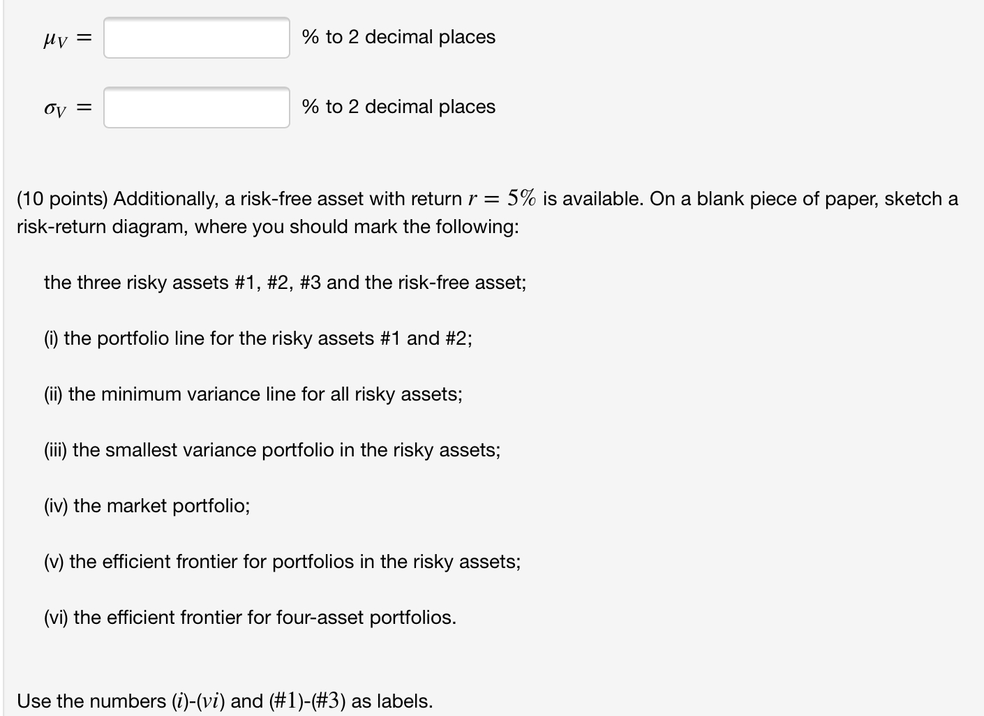 My = % to 2 decimal places y = % to 2