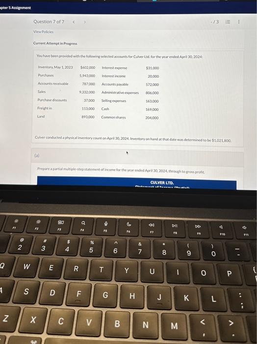 -13 1 Current Attempt in Progress You have been provided with the