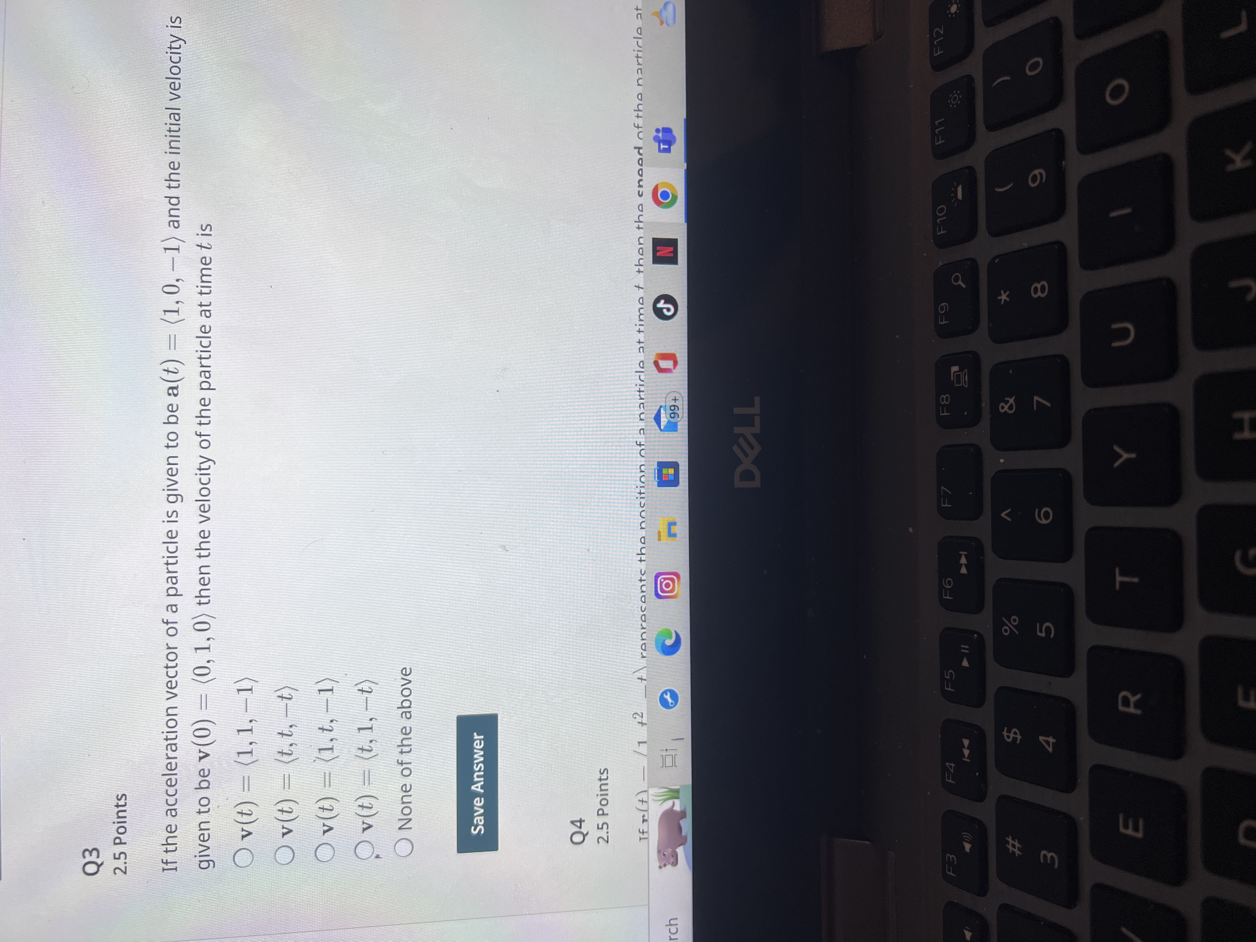 O Parabolas Hyperbolas None of the above Save Answer earch Q2 F2