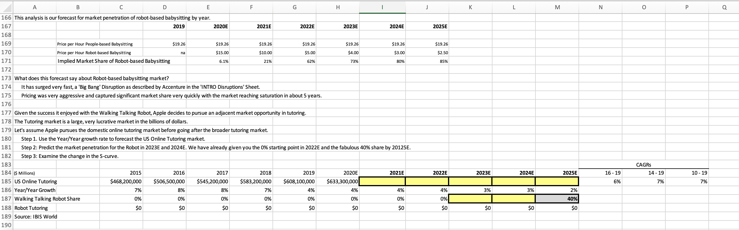 opportunity. 46 0 P Q R 48 49 50 EXHIBIT: MARKET DATA