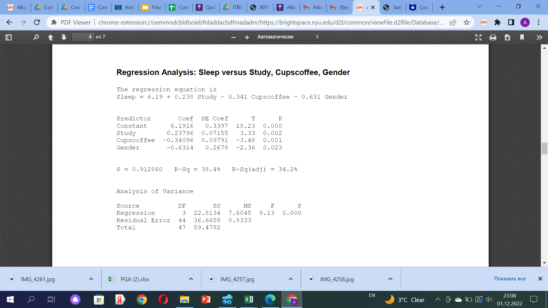each other? Which two are the least correlated with each other? (2)